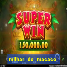 milhar do macaco que mais saem no jogo do bicho