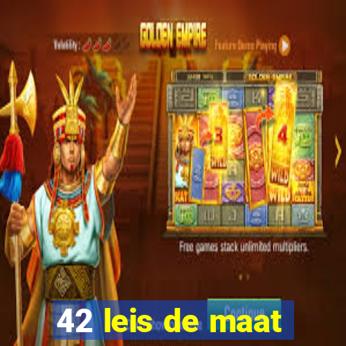 42 leis de maat