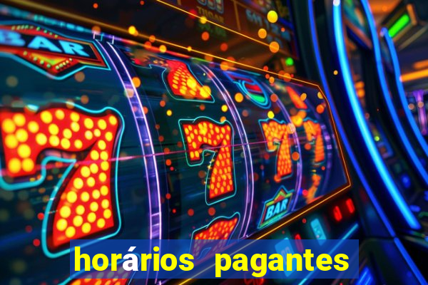 horários pagantes pg soft