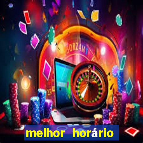 melhor horário fortune rabbit