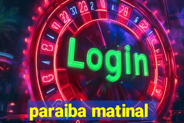 paraiba matinal