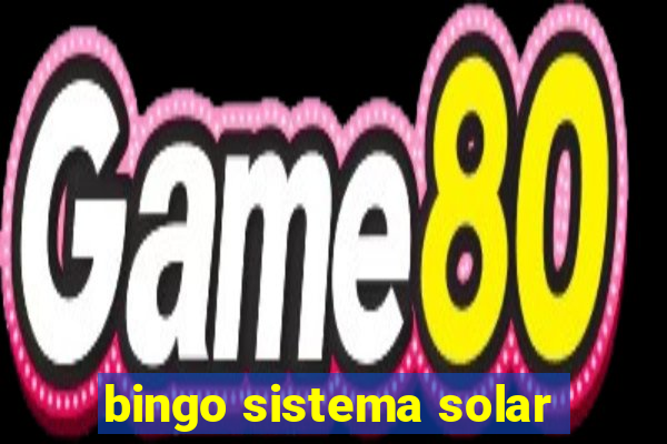 bingo sistema solar