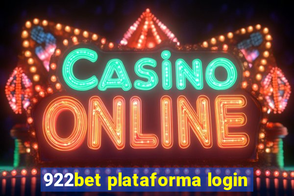 922bet plataforma login