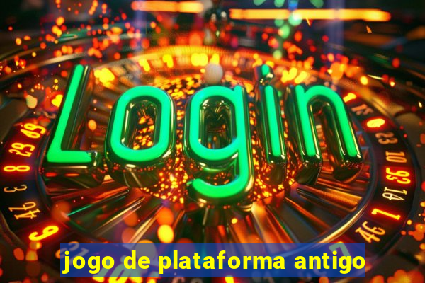 jogo de plataforma antigo