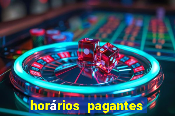 horários pagantes fortune tiger madrugada