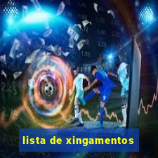 lista de xingamentos