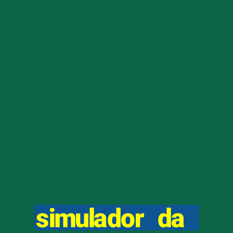 simulador da loteria federal