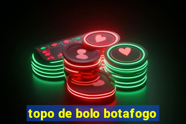 topo de bolo botafogo