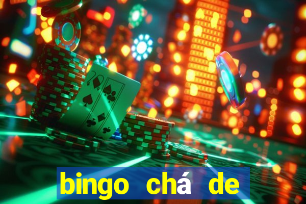 bingo chá de bebê excel