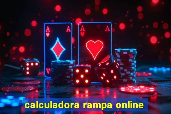 calculadora rampa online