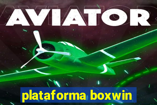 plataforma boxwin