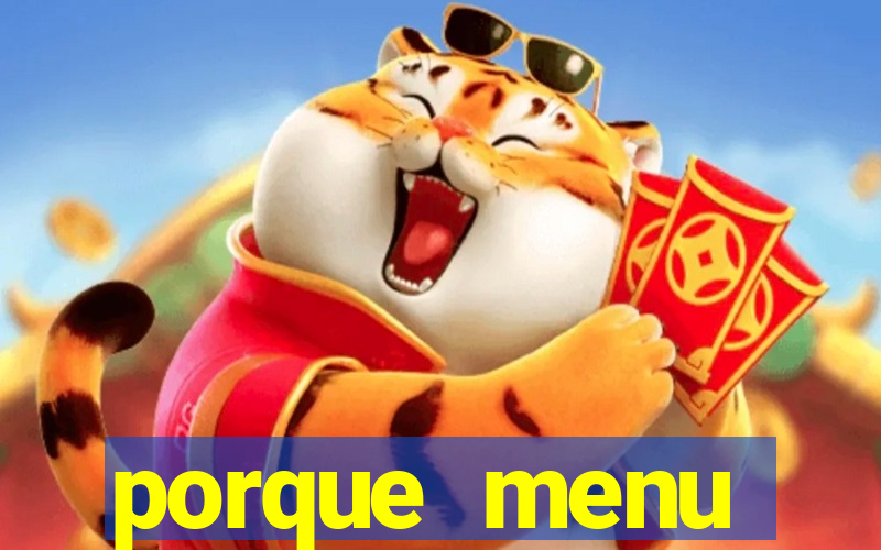 porque menu selvagem acabou