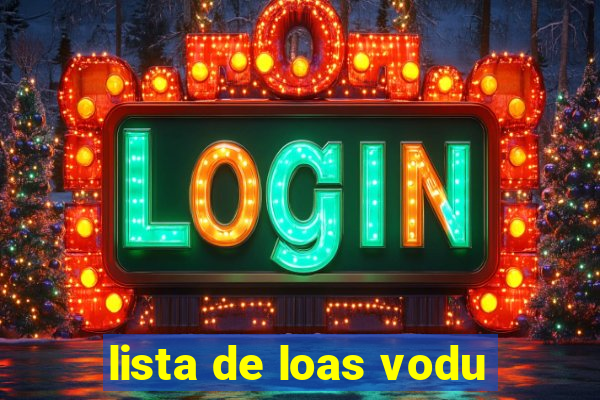 lista de loas vodu