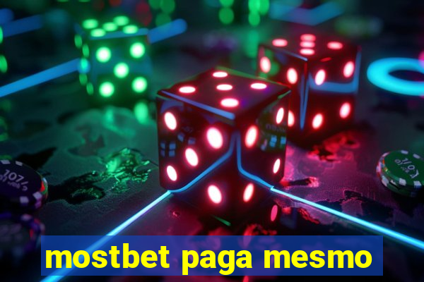 mostbet paga mesmo