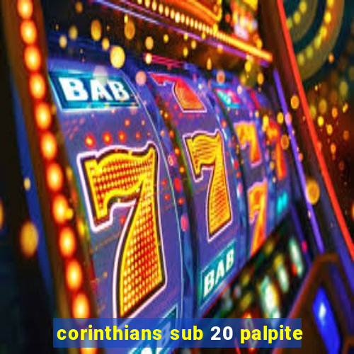 corinthians sub 20 palpite