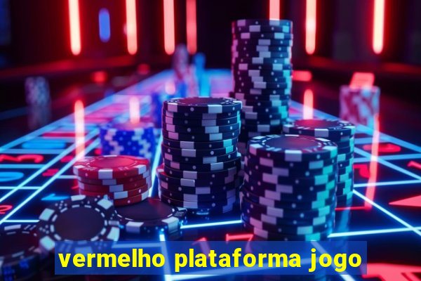 vermelho plataforma jogo