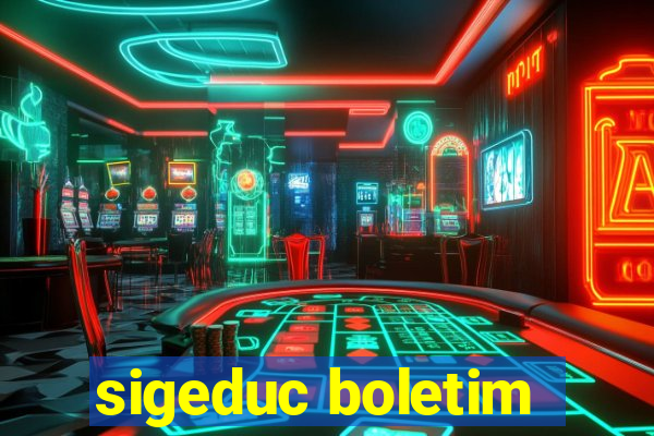 sigeduc boletim