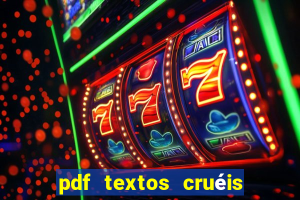 pdf textos cruéis demais para serem lidos rapidamente