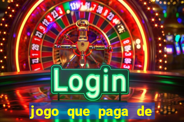 jogo que paga de verdade no pix