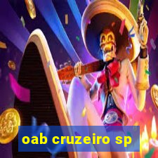 oab cruzeiro sp