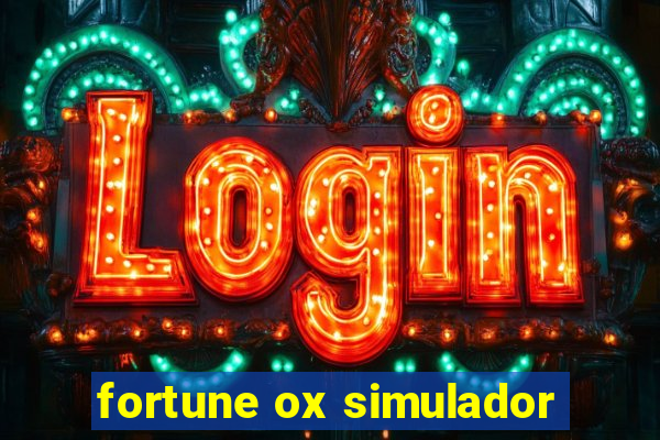 fortune ox simulador