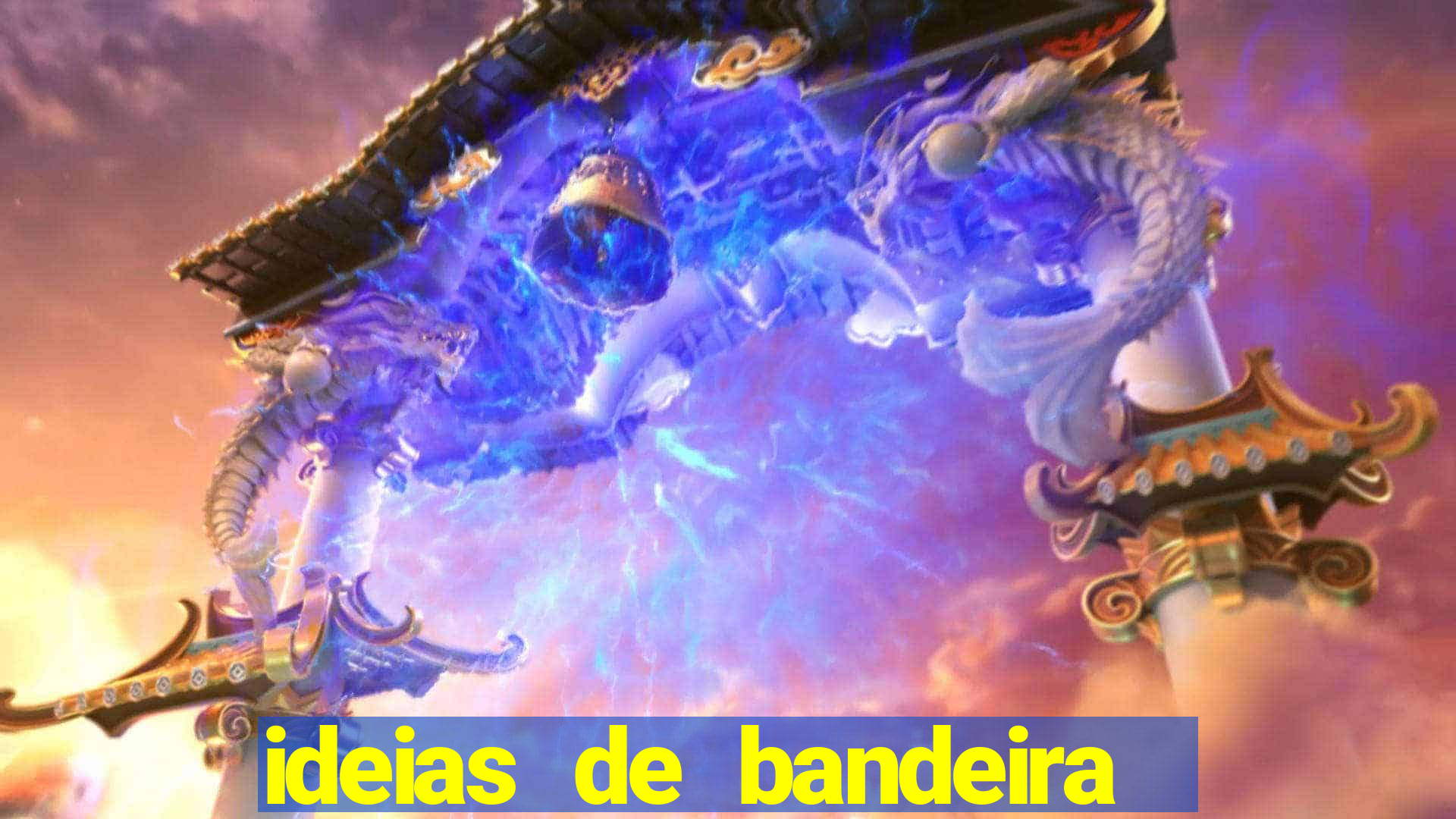 ideias de bandeira para interclasse